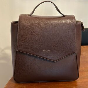 Matt and Nat vegan leather backpack purse